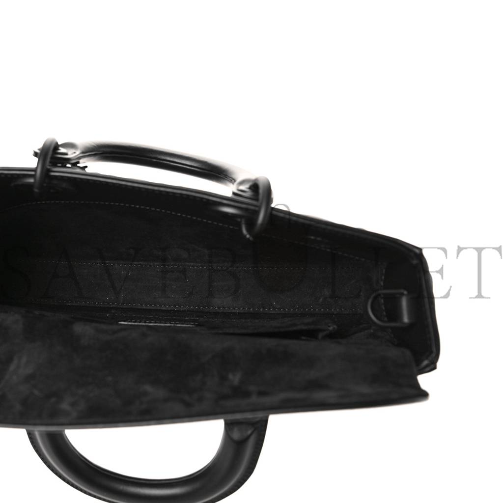 d*or calfskin cannage Di*m*nd medium lady d-joy black (26*14*5.7cm)