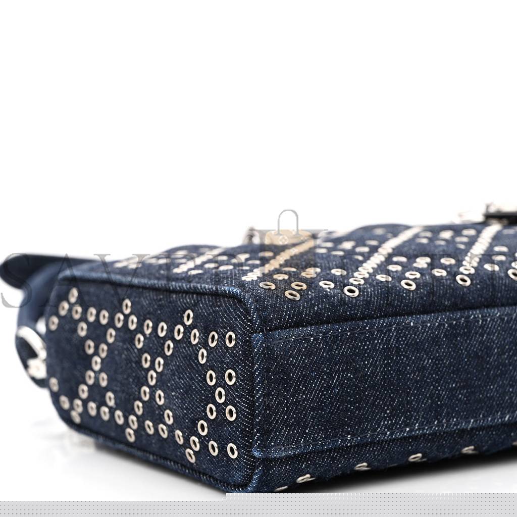 D*or denim eyelet lady d-joy blue (26*14*6.4cm)