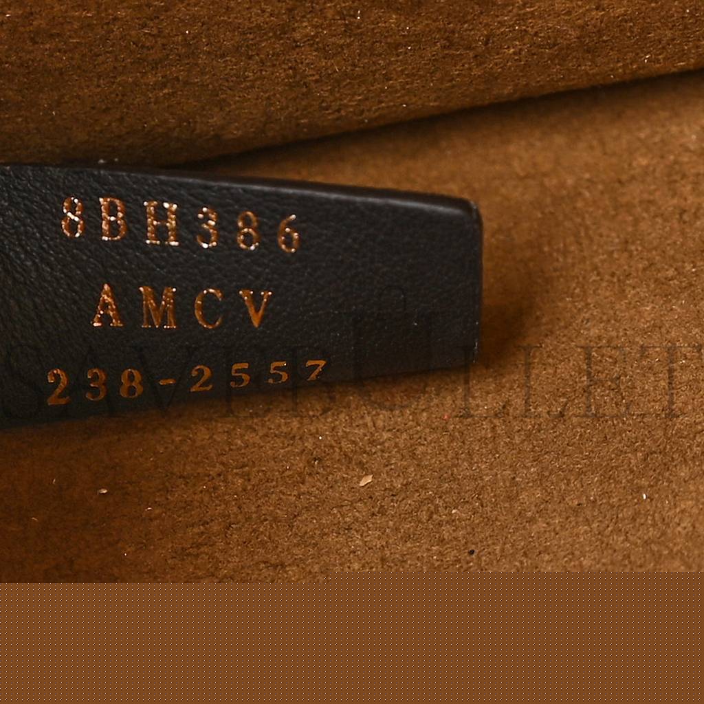 F**di vitello plexiglass ff embossed medium F**di sunshine shopper tote caramello (35*31*17cm)