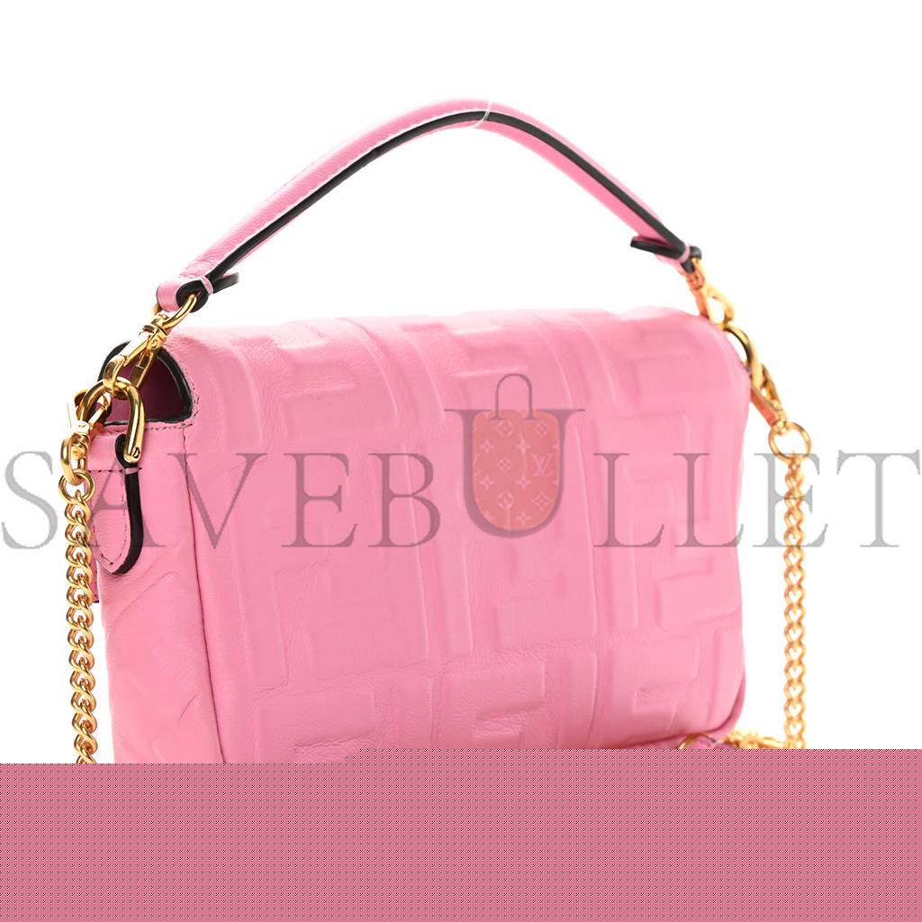 F**di nappa ff 1974 embossed mini baguette lollypop (18*12*4cm)