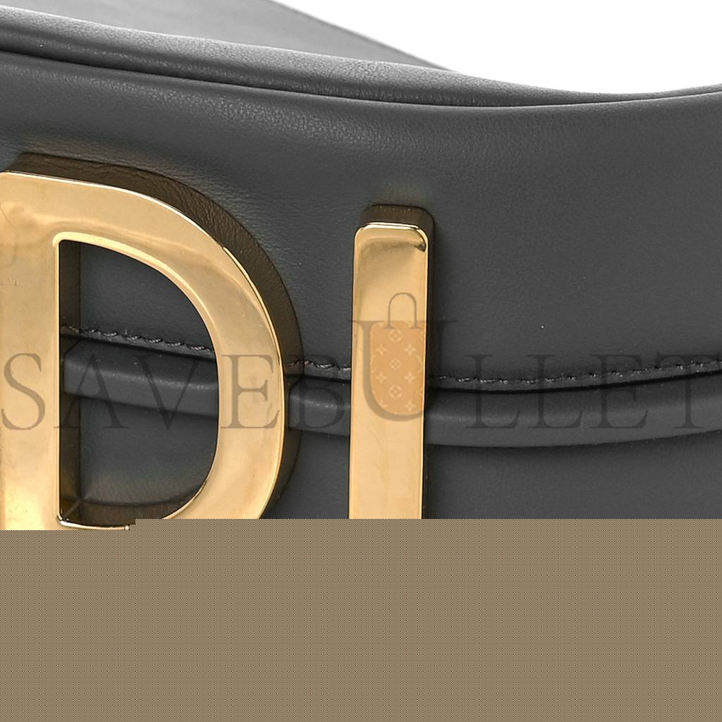 F**di vitello grace matte small F**digraphy hobo bag anthracite (27*17*9cm)