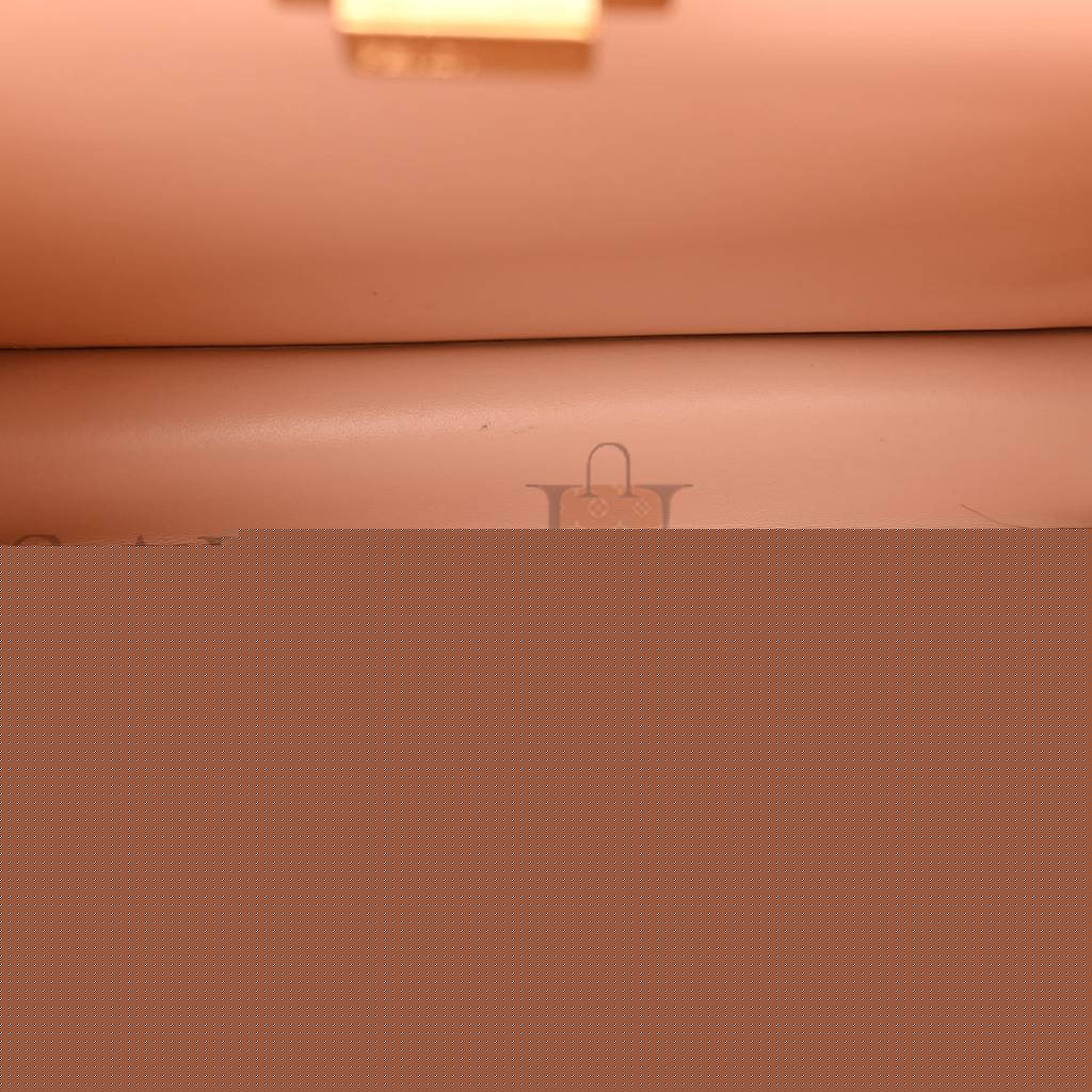 F**di vitello seta shiny nappa medium peekaboo i see u satchel cuoio light rose (33*25*13cm)